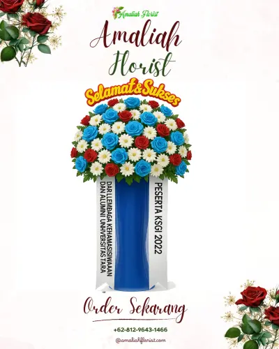 Standing Flower di Rumah Duka Panti Wiloso Citarum